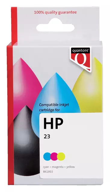 Een Inktcartridge Quantore Hp 23 C1823d kleur koop je bij All Office Kuipers BV