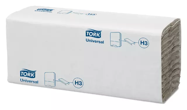 Een Handdoek Tork H3 c-vouw universal 1-laags naturel 120181 koop je bij De Joma BV