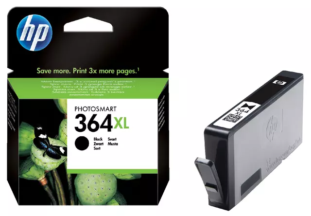 Een Inktcartridge HP CN684EE 364XL zwart koop je bij All Office Kuipers BV