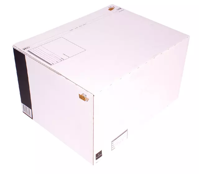 Een Postpakketbox 7 CleverPack 485x369x269mm wit pak à 25 stuks koop je bij Schellen Boek- en Kantoorboekhandel