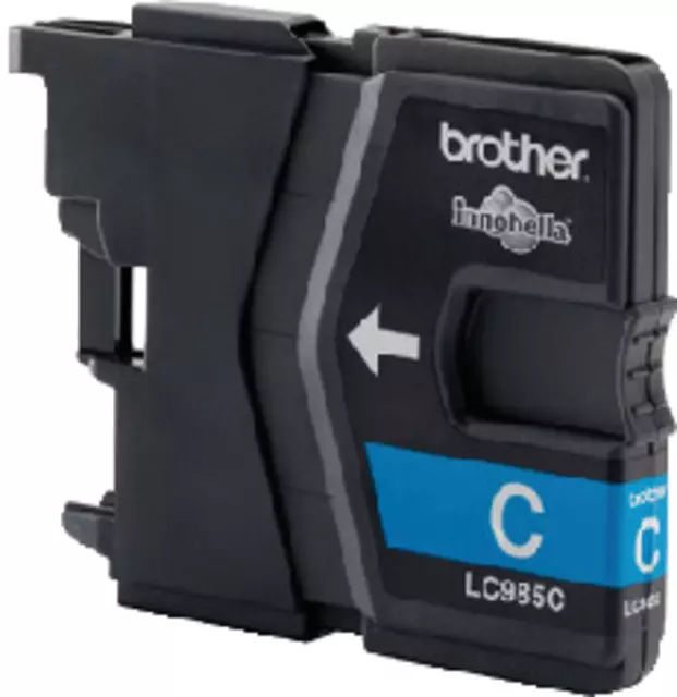 Een Inktcartridge Brother LC-985C blauw koop je bij All Office Kuipers BV