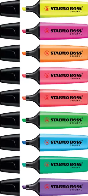 Een Markeerstift STABILO BOSS Original 70/56 roze koop je bij QuickOffice BV