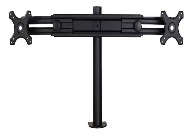 Een Monitorarm Neomounts D700D 2x19-30" met klem zwart koop je bij De Joma BV