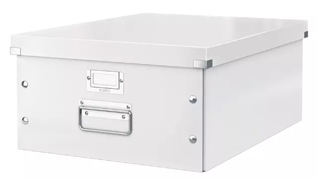 Buy your Opbergbox Leitz WOW Click & Store 350x188x450mm wit at QuickOffice BV