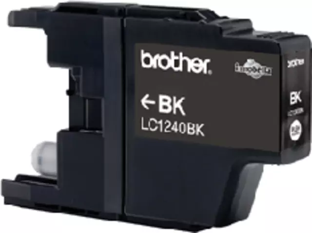 Een Inktcartridge Brother LC-1240BK zwart koop je bij All Office Kuipers BV