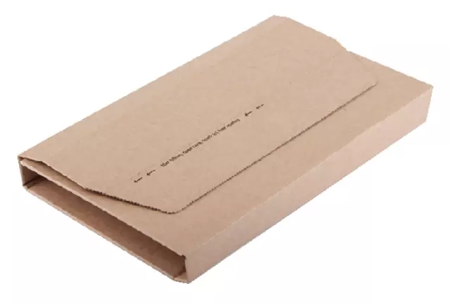 Een Wikkelverpakking CleverPack A4 zk 25st bruin koop je bij All Office Kuipers BV