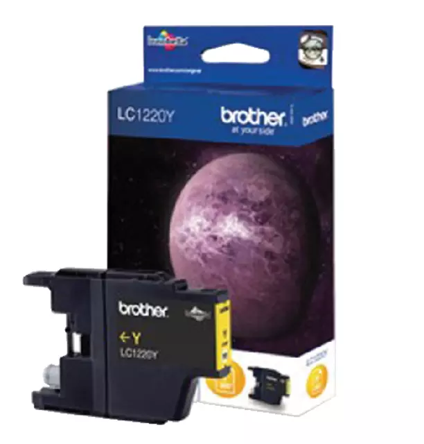 Een Inktcartridge Brother LC-1220Y geel koop je bij All Office Kuipers BV