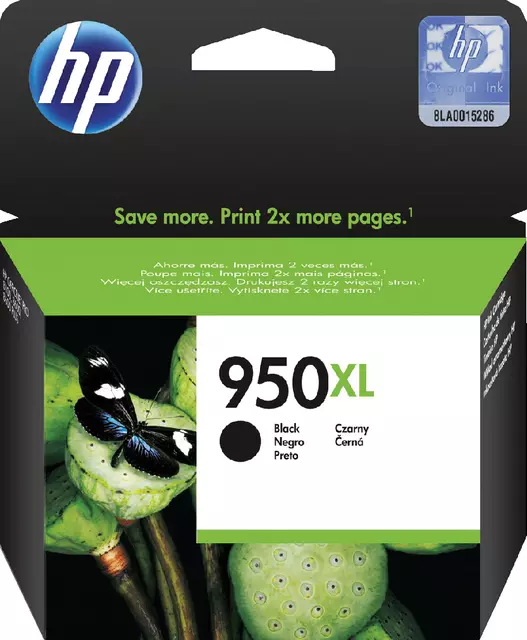 Een Inktcartridge HP CN045AE 950XL zwart koop je bij All Office Kuipers BV