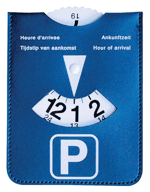 Een Parkeerschijf blauw koop je bij Topkantoor Repro Creatief