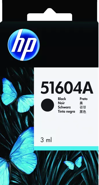 Een Inktcartridge HP 51604A zwart koop je bij All Office Kuipers BV