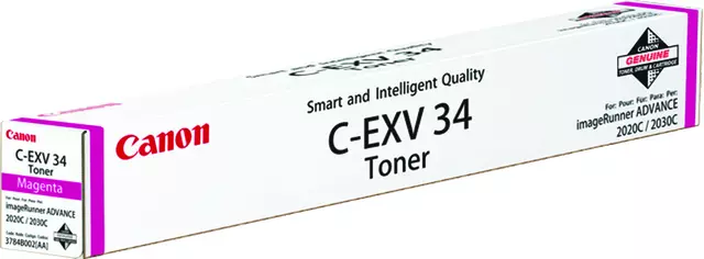 Een Tonercartridge Canon C-EXV 34 rood koop je bij Clippz! Office Supplies