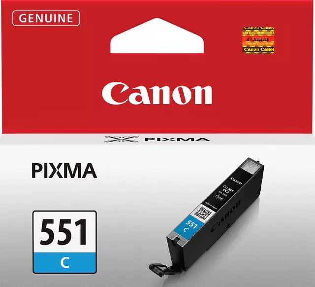 Een Inktcartridge Canon CLI-551 blauw koop je bij De Joma BV
