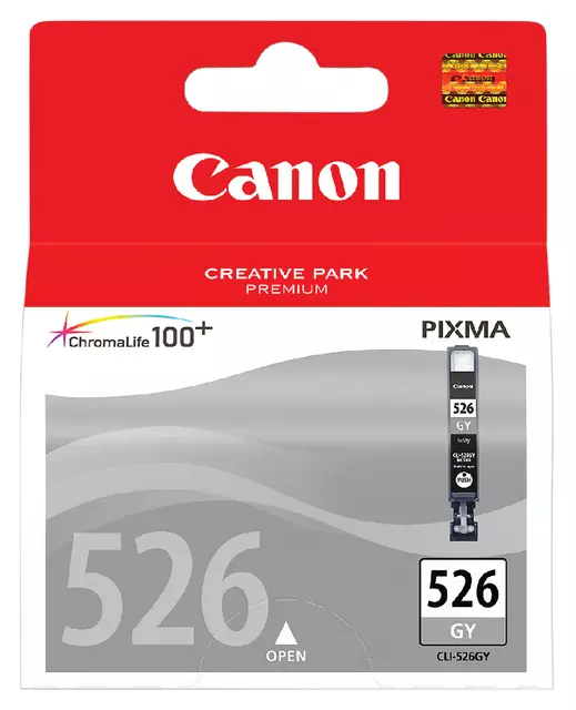Een Inktcartridge Canon CLI-526 grijs koop je bij All Office Kuipers BV