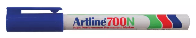 Een Viltstift Artline 700 rond 0.7mm blauw koop je bij De Joma BV