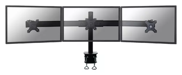 Een Monitorarm Neomounts D700D 3x10-27" met klem zwart koop je bij van Kerkvoorde & Hollander B.V.