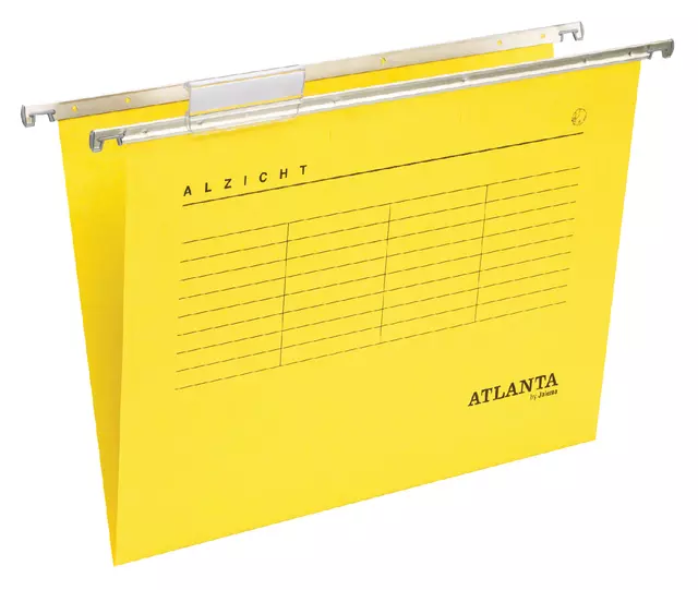 Een Dossier suspendu Alzicht folio frontal fond-V jaune koop je bij QuickOffice BV