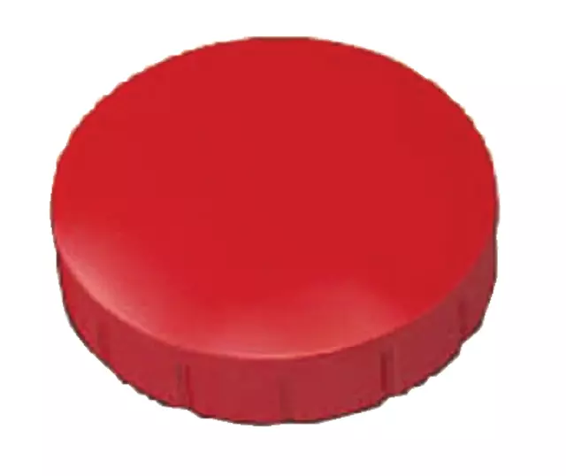 Magneet MAUL Solid 20mm 300gr rood 10 stuks