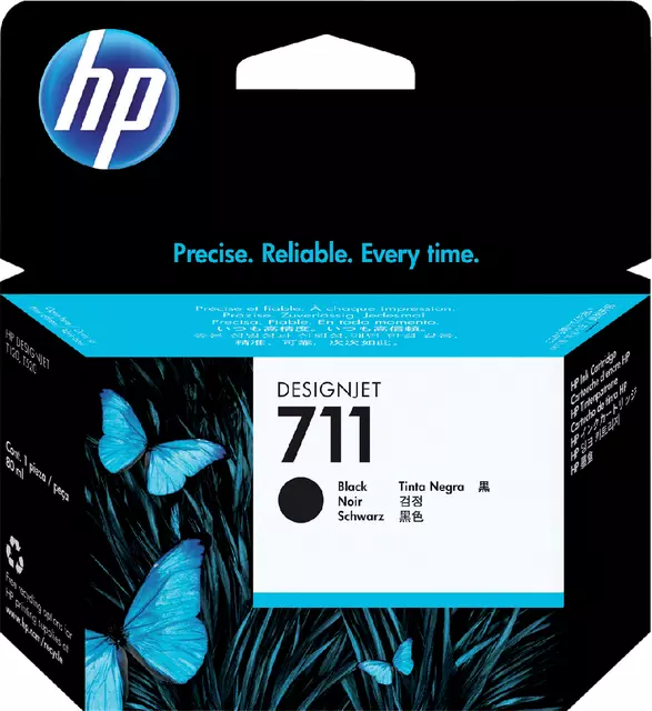 Een Inktcartridge HP CZ133A 711XL zwart koop je bij All Office Kuipers BV