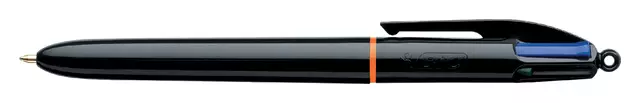 Buy your Balpen Bic 4kleuren Pro met ring medium zwart at QuickOffice BV