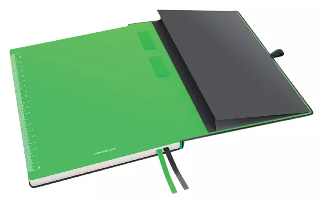 Een Notitieboek Leitz Complete A4 160blz 100gr lijn zwart koop je bij De Joma BV