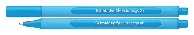 Een Balpen Schneider Slider Edge XB lichtblauw koop je bij All Office Kuipers BV