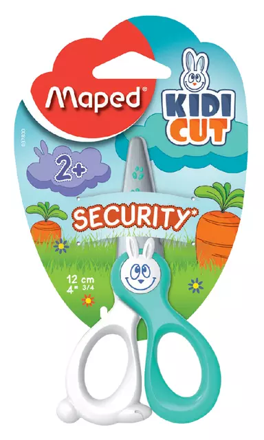 Een Kinderschaar Maped KidiCut 12cm assorti koop je bij Sysdicom BV