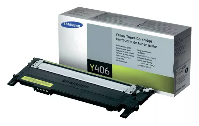 Een Tonercartridge Samsung CLT-Y406S geel koop je bij De Rijk Kantoorshop