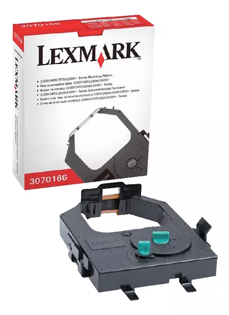 Een Lint Lexmark 3070166 voor 2300 nylon zwart koop je bij De Joma BV
