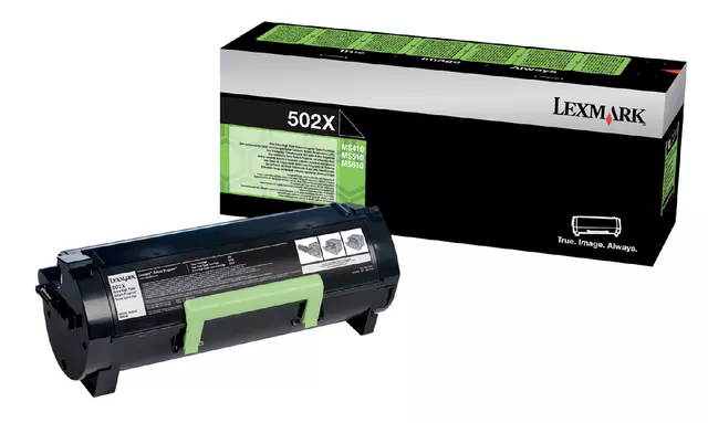 Een Tonercartridge Lexmark 50F2X00 prebate zwart koop je bij "De Waal" Kantoor Efficiency