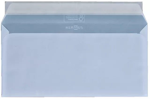 Een Envelop Hermes bank EA5/6 110x220mm zelfklevend wit doos à 500 stuks koop je bij De Joma BV