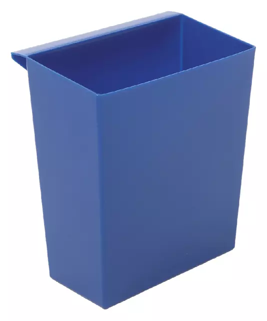 Een Inzetbak voor vierkante tapse papierbak blauw koop je bij Romijn Office Supply