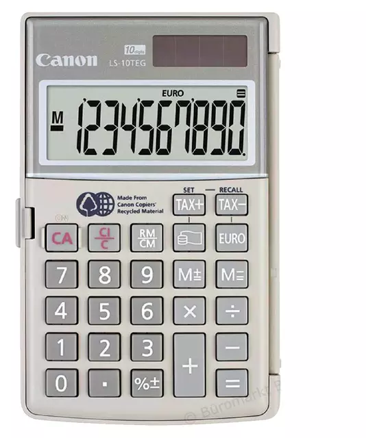 Een Rekenmachine Canon LS-10TEG koop je bij Quality Office Supplies