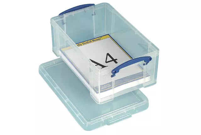 Een Opbergbox Really Useful 9liter 395x255x155mm koop je bij All Office Kuipers BV