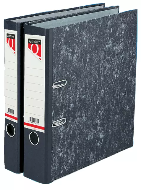Buy your Ordner Quantore A4 80mm karton gewolkt at QuickOffice BV