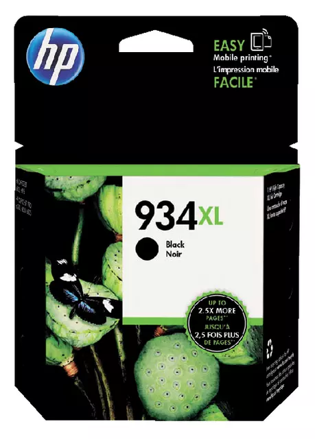 Een Inktcartridge HP C2P23AE 934XL zwart koop je bij All Office Kuipers BV