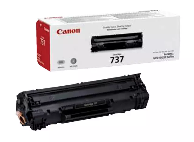 Buy your Tonercartridge Canon 737 zwart at QuickOffice BV