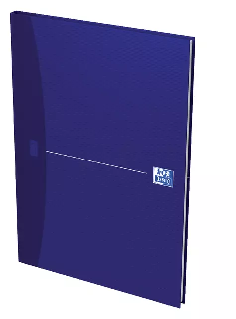 Een Notitieboek Oxford Office Essentials A4 96vel lijn blauw koop je bij De Joma BV