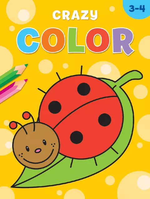 Een Kleurboek Deltas Crazy color 3-4 jaar koop je bij Sysdicom BV