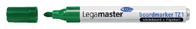 Een Viltstift Legamaster TZ 1 whiteboard rond 1.5-3mm groen koop je bij De Joma BV