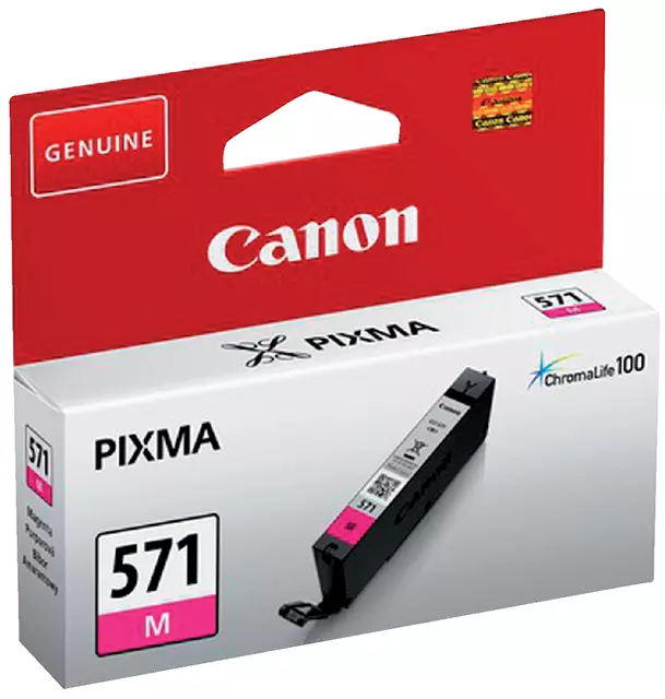 Een Inktcartridge Canon CLI-571 rood koop je bij QuickOffice BV