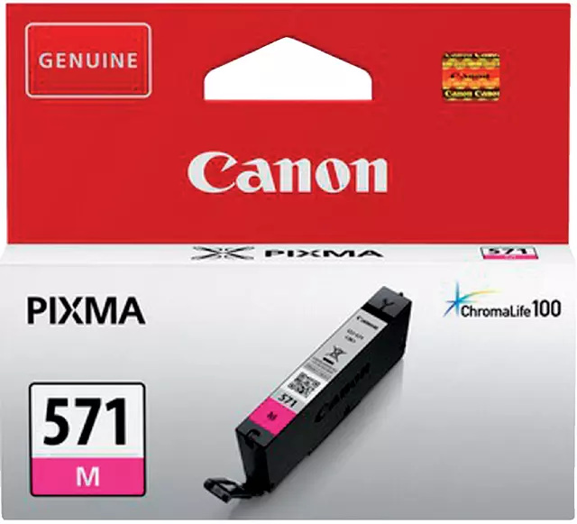 Een Inktcartridge Canon CLI-571 rood koop je bij All Office Kuipers BV