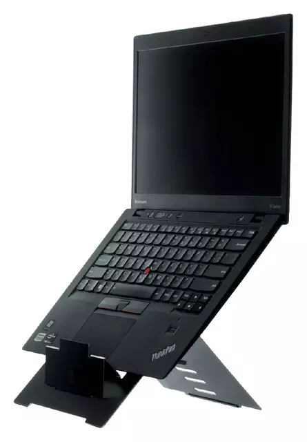 Een Ergonomische laptopstandaard R-Go Tools Riser zwart koop je bij Sysdicom BV