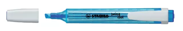 Een Markeerstift STABILO Swing cool 275/31 blauw koop je bij All Office Kuipers BV