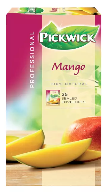 Een Thee Pickwick mango 25x1.5gr koop je bij QuickOffice BV