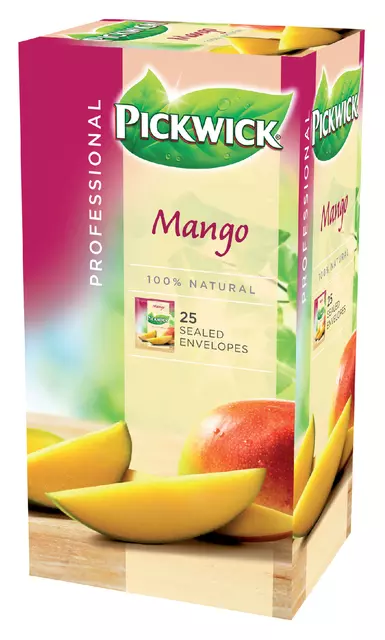 Een Thee Pickwick mango 25x1.5gr koop je bij Deska Alles voor Kantoor