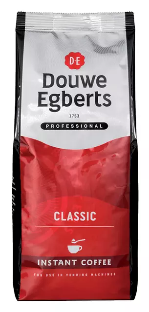 Een Koffie Douwe Egberts instant Classic 300gr koop je bij All Office Kuipers BV