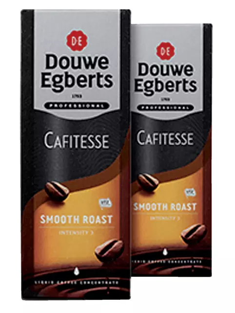 Een Koffie Douwe Egberts Cafitesse smooth roast 125cl koop je bij De Joma BV