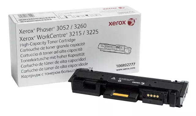 Een Tonercartridge Xerox 106R02777 zwart koop je bij De Rijk Kantoorshop