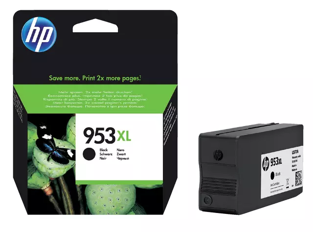 Een Inktcartridge HP L0S70AE 953XL zwart koop je bij All Office Kuipers BV