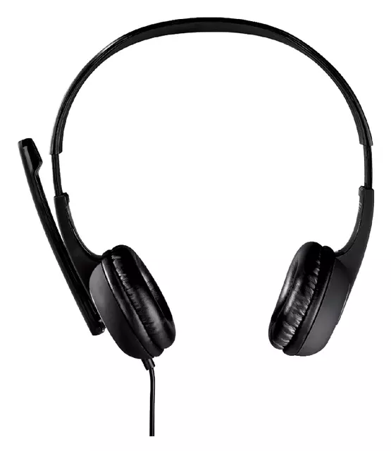 Een Hoofdtelefoon Hama HS-P150 PC-Office on-ear zwart koop je bij Sysdicom BV